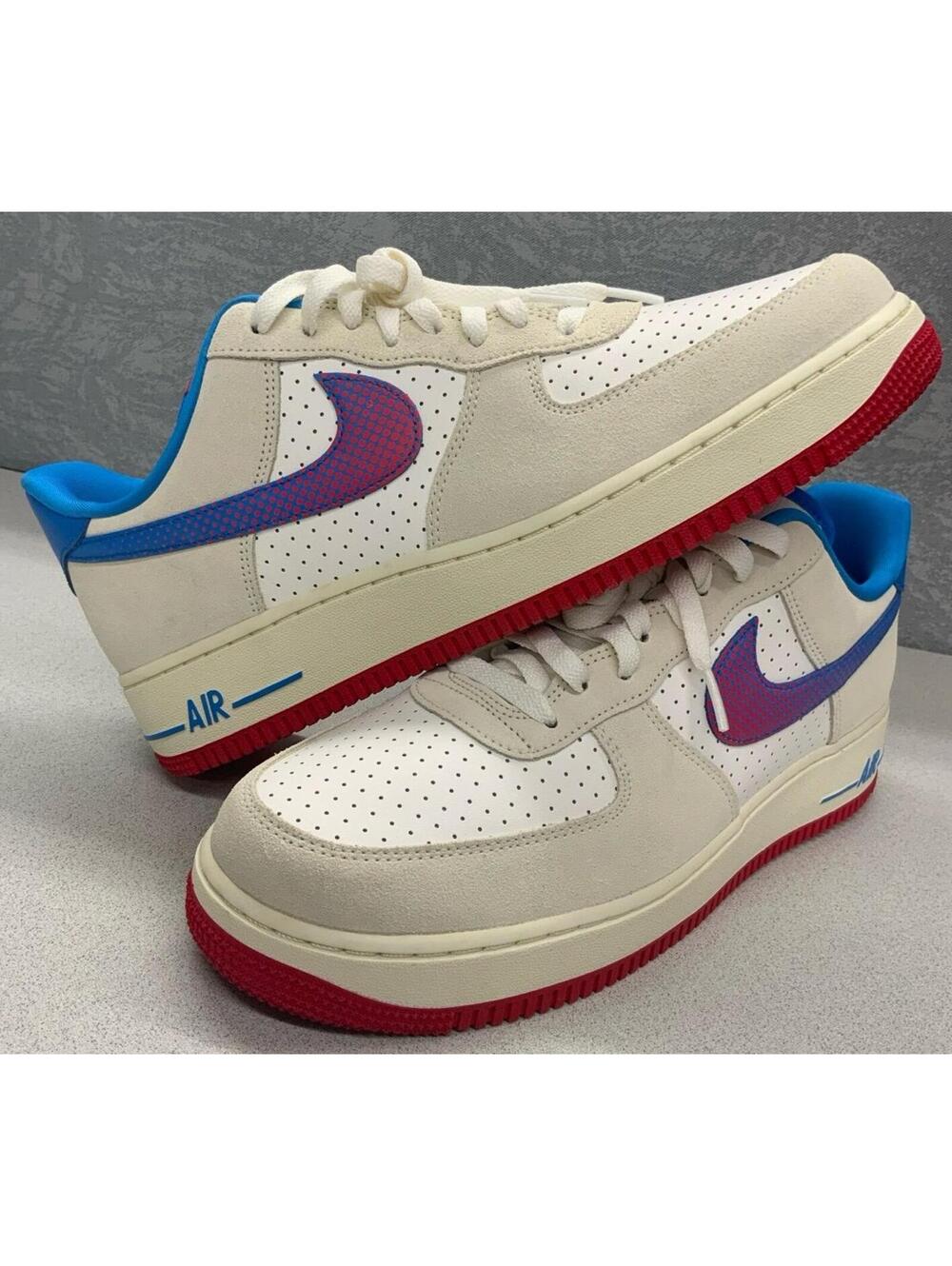 Mens 12 Nike Air Force 1 ‘07 LV8 ‘Harlem Globetrotters Pack’ size 12 Brand New